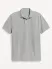 Uniform Pique Polo(heather light blue,XS,regular)