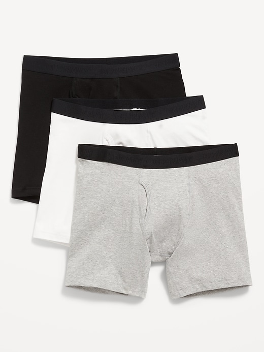 3-Pack Soft-Washed Boxer-Briefs -- 6.25-inch inseam