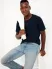 Curved-Hem T-Shirt(black jack,XS)