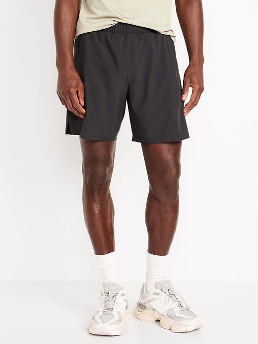 Lined Essential Woven Workout Shorts -- 7-inch inseam