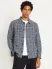 Long-Sleeve Camp Shirt(dark blue,XS,regular)