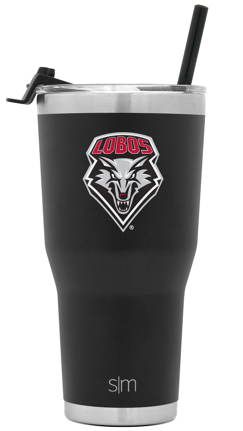 Collegiate Cruiser Tumbler with Flip Lid and Straw