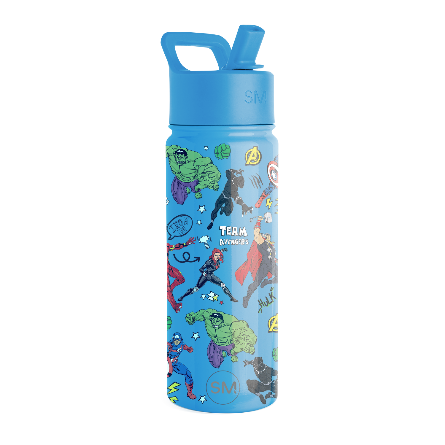 Summit Kids Water Bottle with Straw Lid