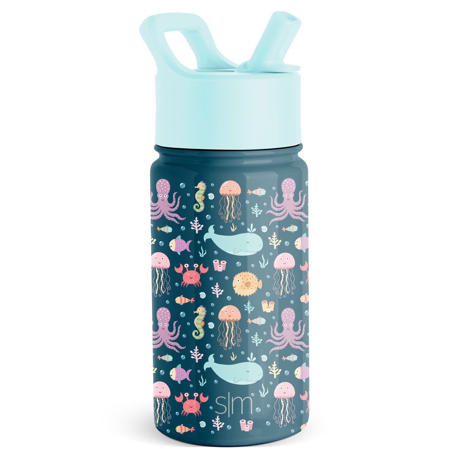 Summit Kids Water Bottle with Straw Lid