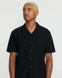 Men's Featured Artist Seth Conboy Short Sleeve Shirt(Black,XXL)