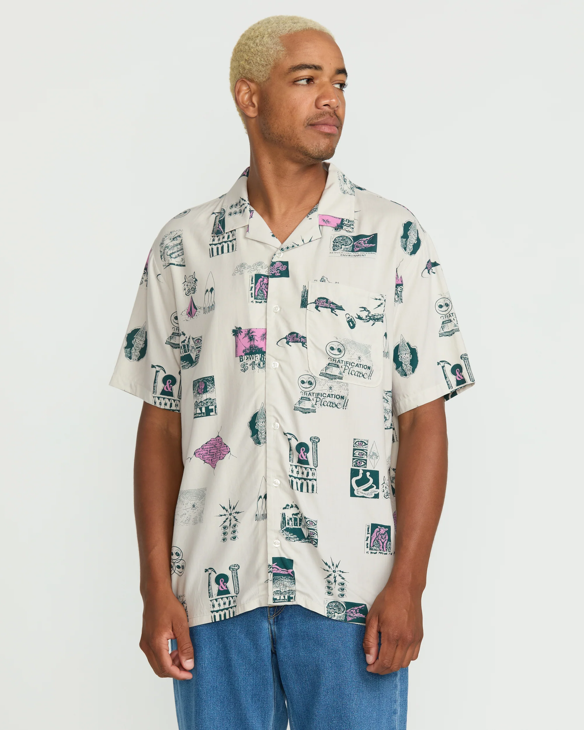 Men's Mistostone Short Sleeve Shirt