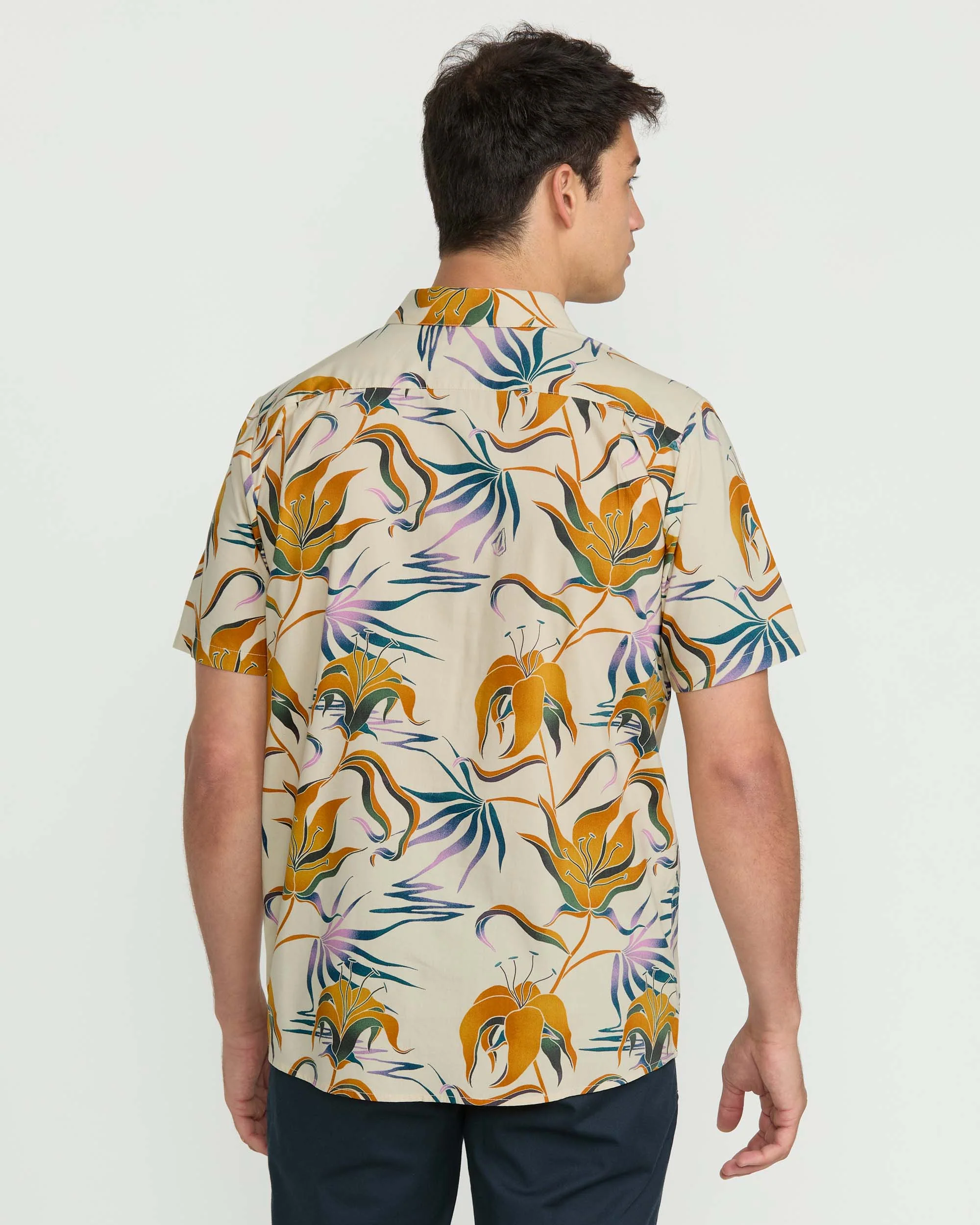 Men's Brainmelter Floral Short Sleeve Shirt