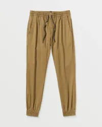 Men's Frickin Slim Joggers(Dark Khaki,XXL)