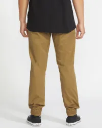 Men's Frickin Slim Joggers(Dark Khaki,XXL)