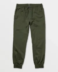 Men's Frickin Slim Joggers(Dark Green,XL)