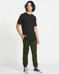 Men's Frickin Slim Joggers(Dark Green,XL)