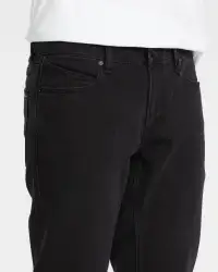 Men's Vorta Slim Fit Jeans(Black Out,28)
