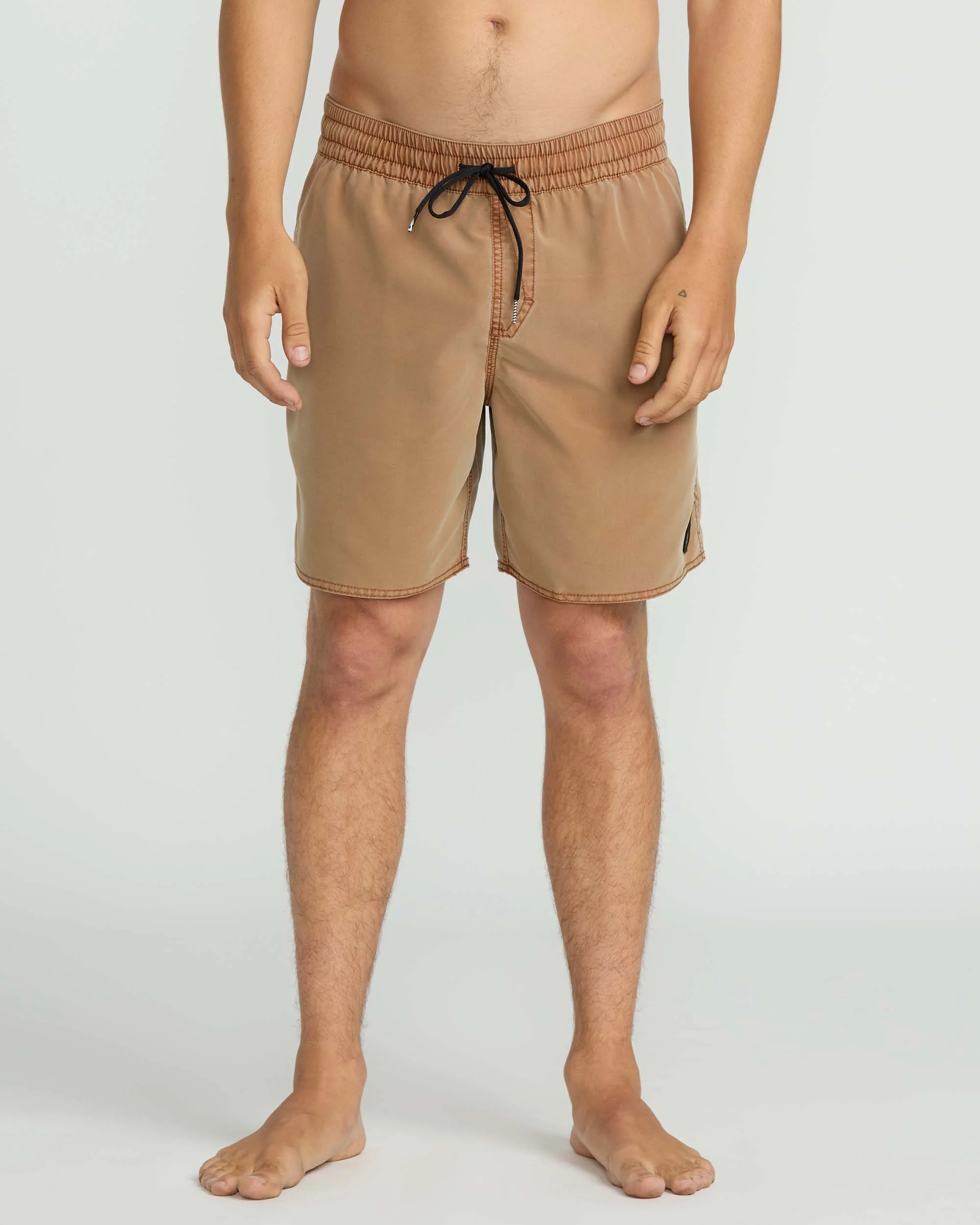 Men's Center Elastic Waist Trunks