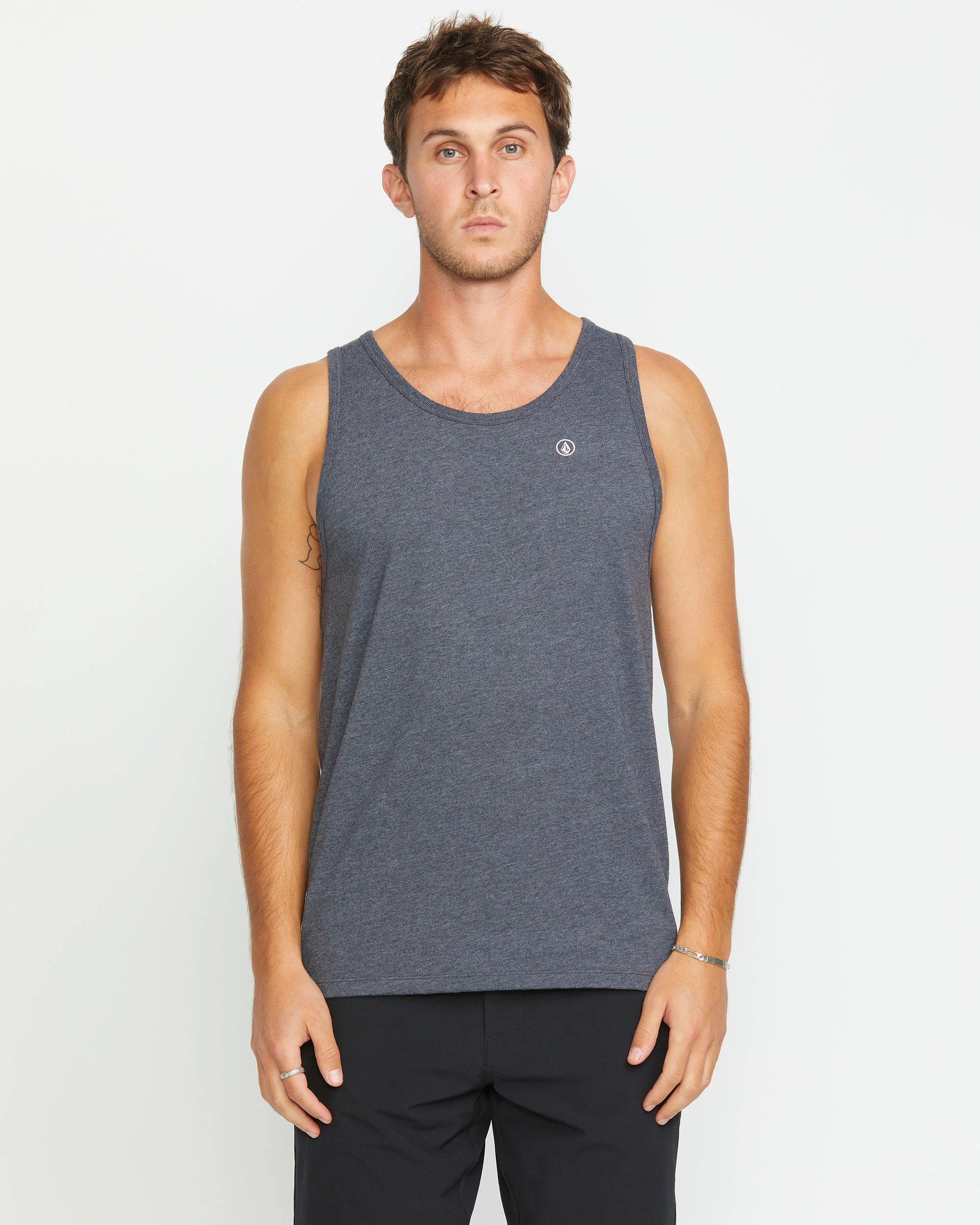 Men's Solid Heather Tank