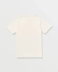 Men's Solid Short Sleeve Tee(Off White,S)