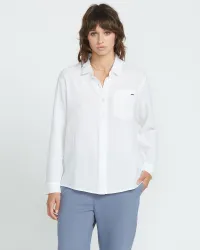 Women's Lil Button Up Long Sleeve Shirt