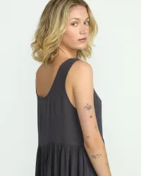 Women's Lived In Baddie Dress(Vintage Black,L)