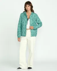Women's Enemy Stone Jacket(Stormy Blue,XL)