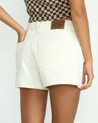Women's Strait Up Shorts(Star White,31)