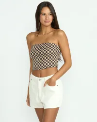 Women's Strait Up Shorts(Star White,31)