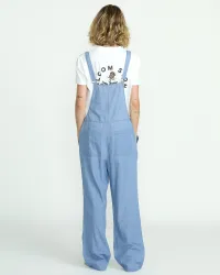 Women's Lived In Romper(Chambray,XL)