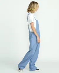 Women's Lived In Romper(Chambray,XL)