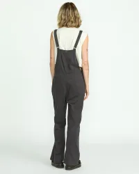 Women's Lived In Romper(Vintage Black,XL)